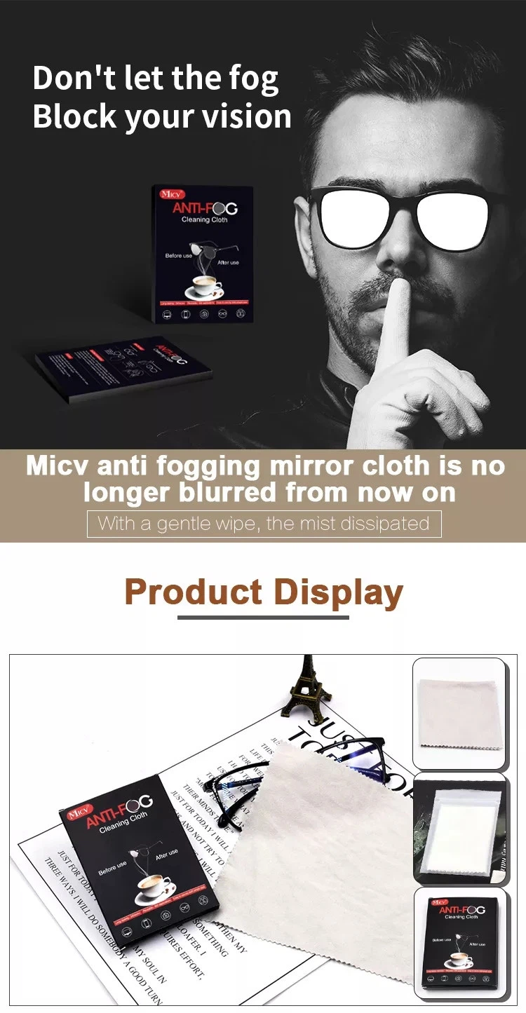 Anti-fog Eyeglasses Cleaning Cloth