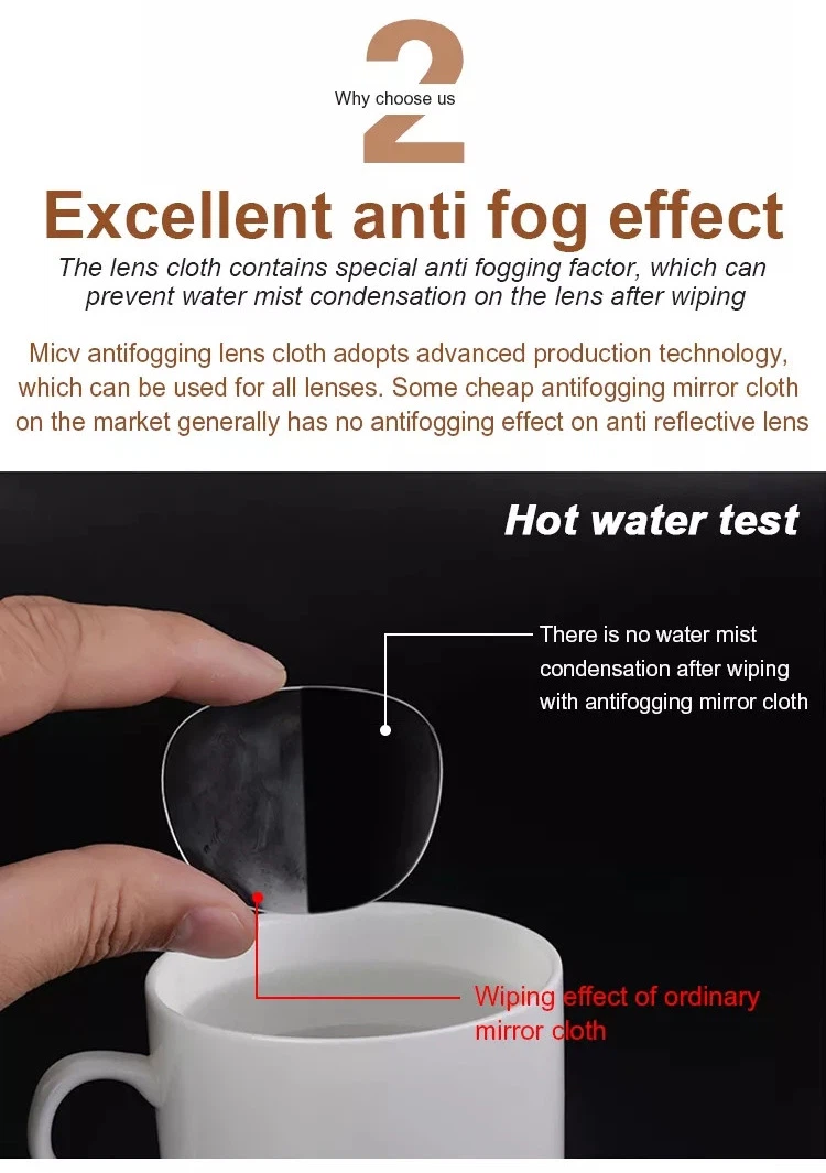 Anti-fog Eyeglasses Cleaning Cloth