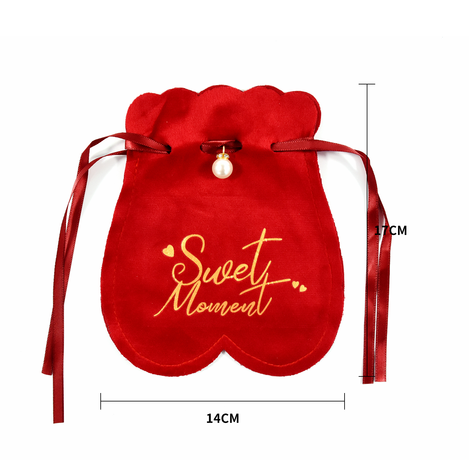 Mini Satin Drawstring Candy Jewelry Gift Pouch