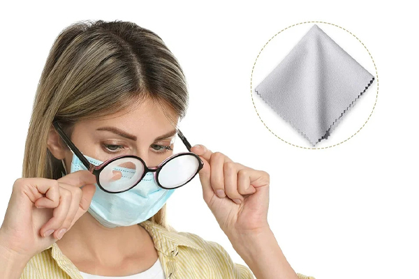 anti-fog microfiber glasses cloth