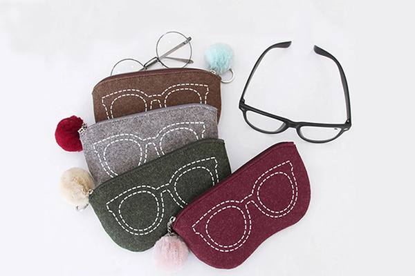 Soft Felt Eyeglasses Bags