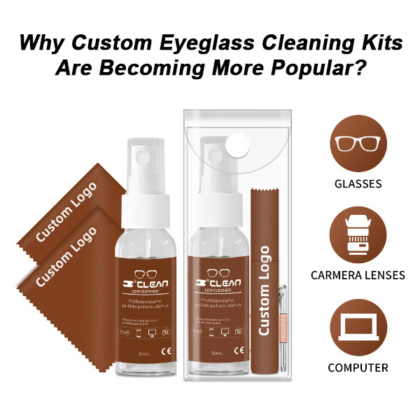 Why Custom Eyeglass Cleaning Kits Are Becoming More Popular?